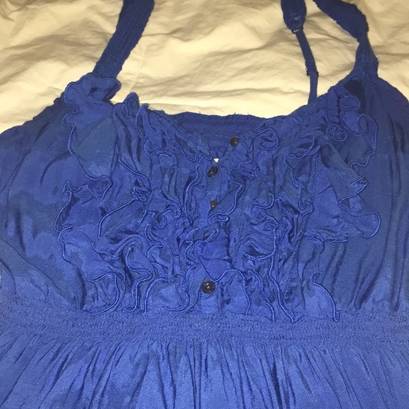 Abercrombie & Fitch Dresses Royal Blue Dress Poshmark